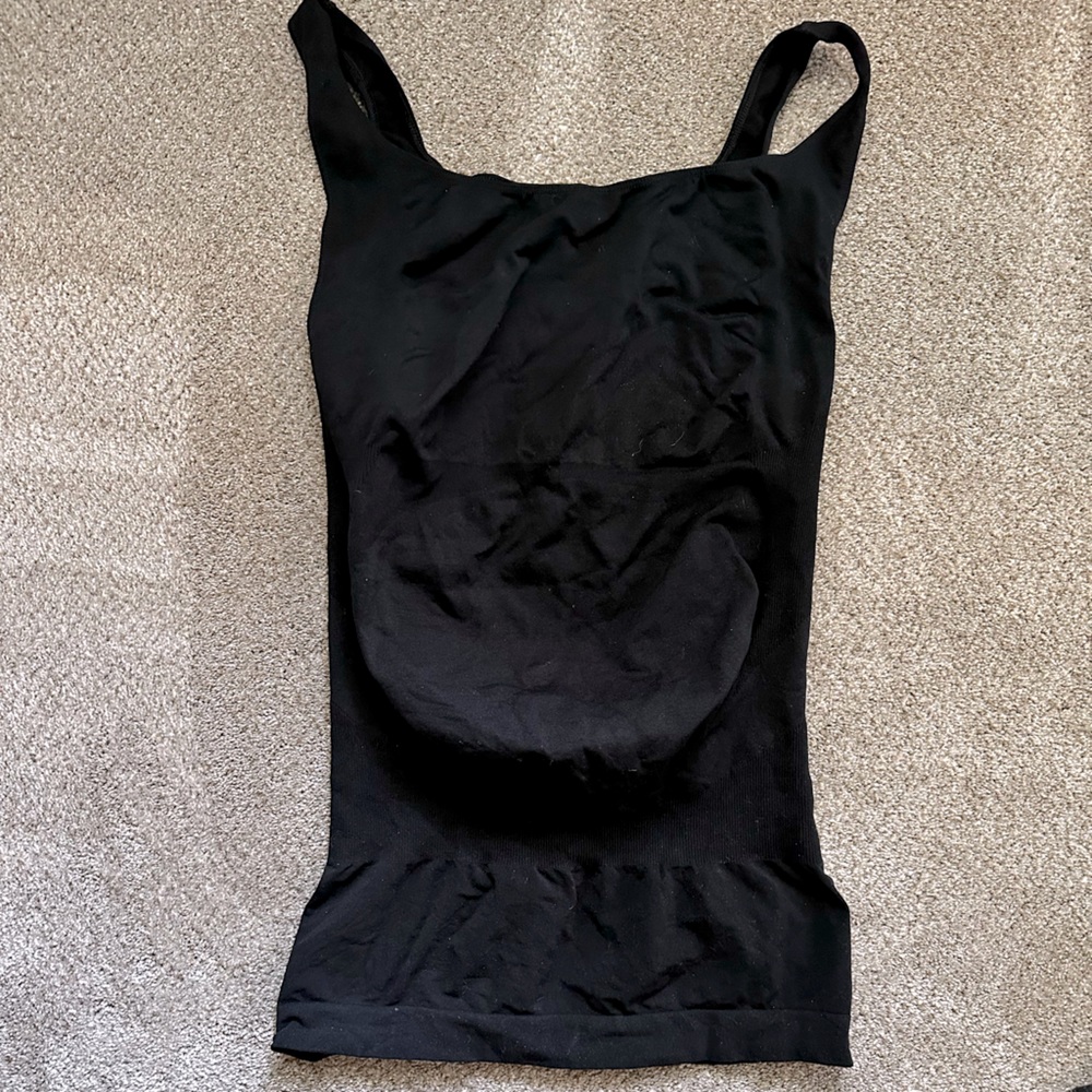 Blanqi Supportive Maternity Tank, Black Size Large
